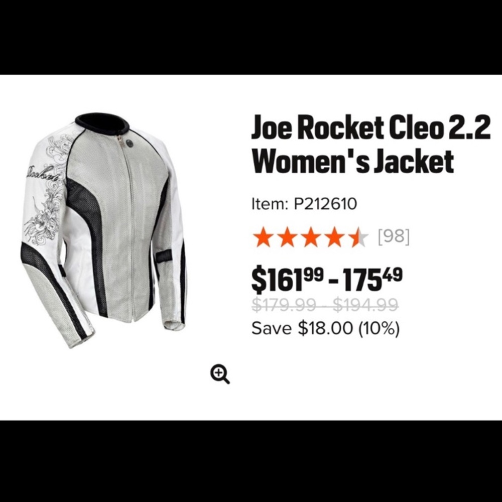 Joe Rocket Motorcycle Jacket